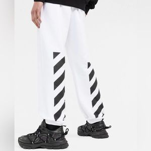 Off white arrow white sweatpants